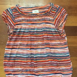 LOFT Lightweight rainbow blouse by Ann Taylor . MP